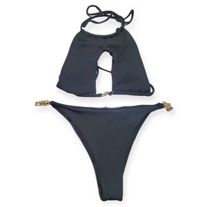 SHEIN 2 piece swimsuit ribbed